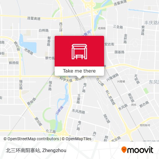 北三环南阳寨站 map