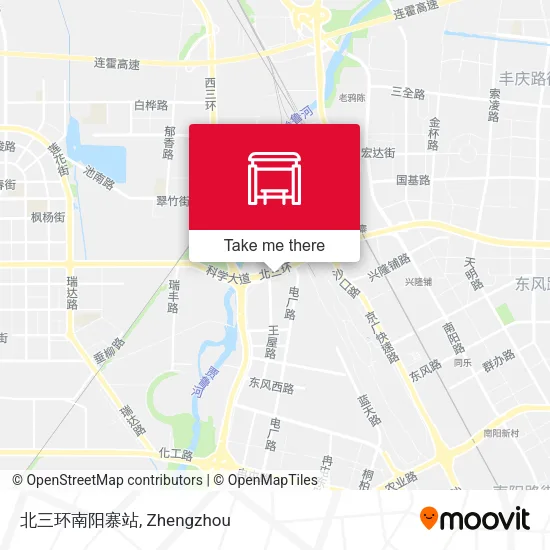 北三环南阳寨站 map