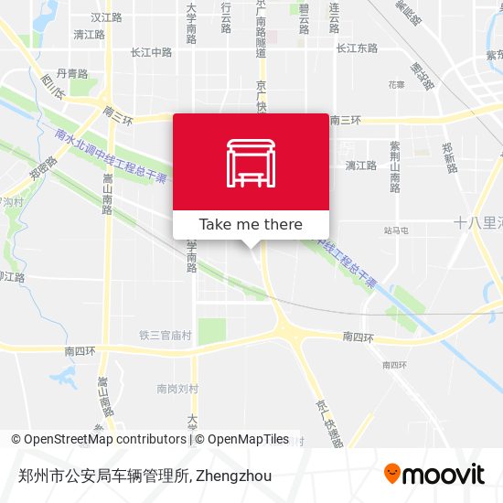 郑州市公安局车辆管理所 map