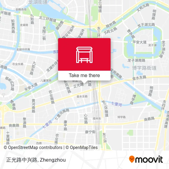 正光路中兴路 map