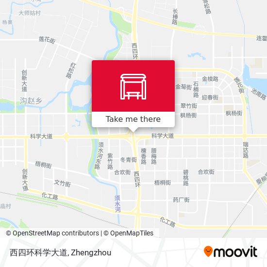 西四环科学大道 map