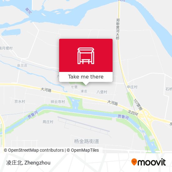凌庄北 map