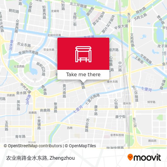 农业南路金水东路 map