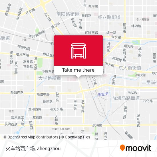 火车站西广场 map