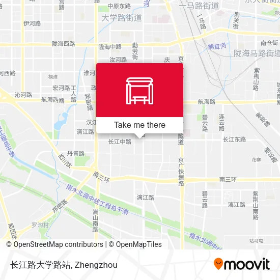 长江路大学路站 map