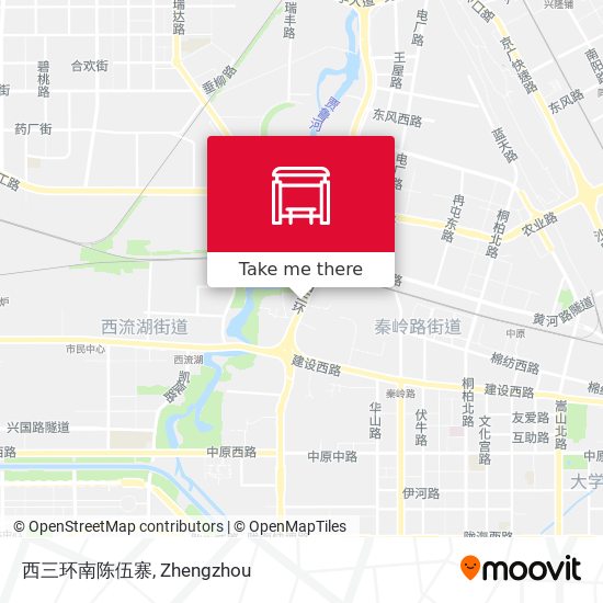 西三环南陈伍寨 map