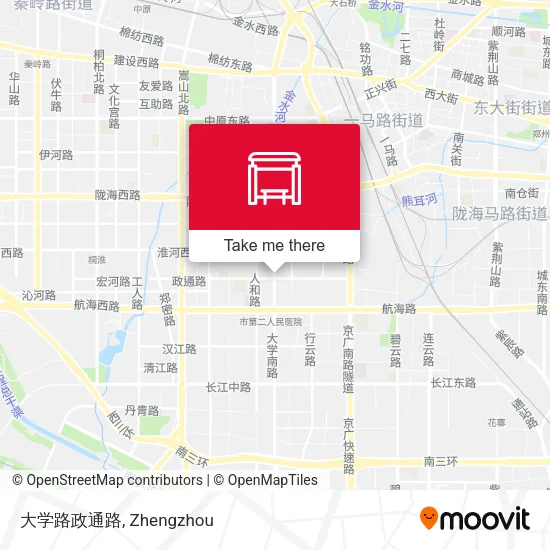 大学路政通路 map