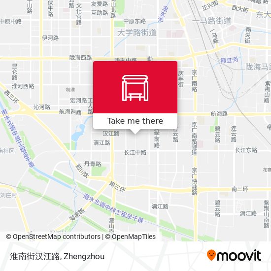 淮南街汉江路 map