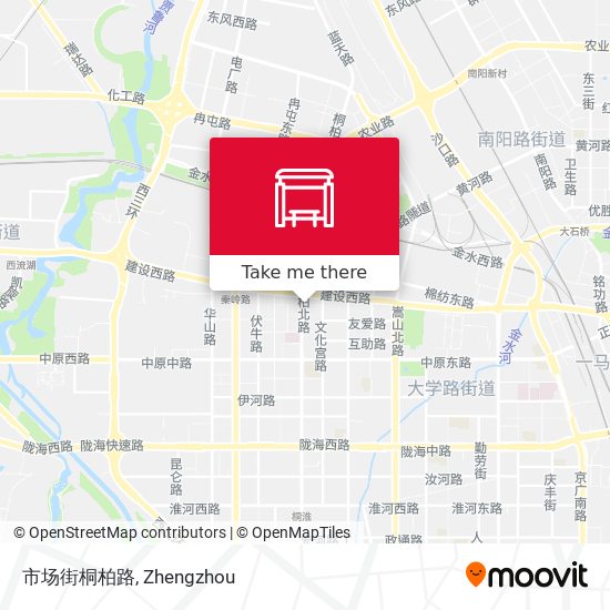 市场街桐柏路 map