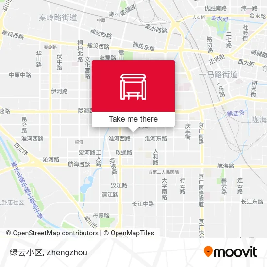 绿云小区 map