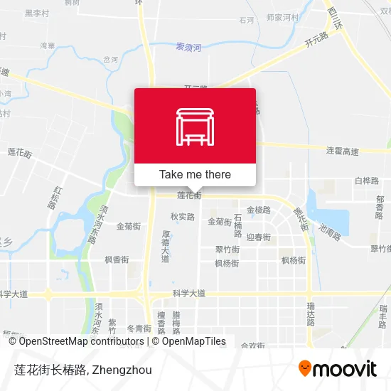 莲花街长椿路 map