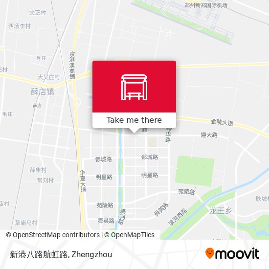 新港八路航虹路 map
