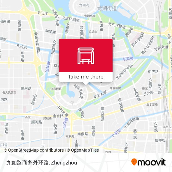 九如路商务外环路 map