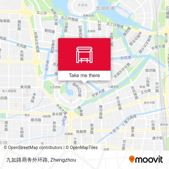 九如路商务外环路 map