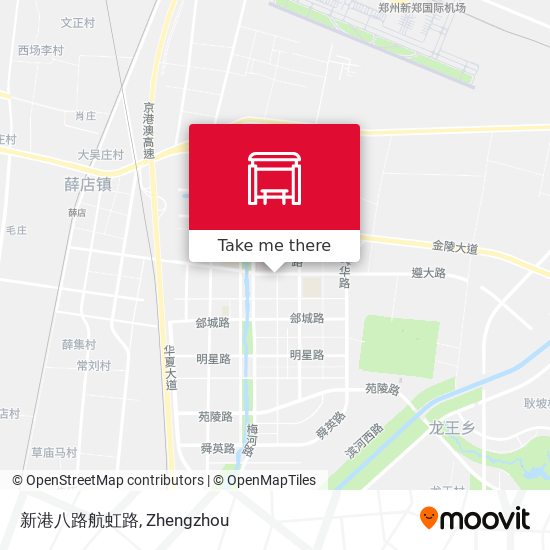 新港八路航虹路 map