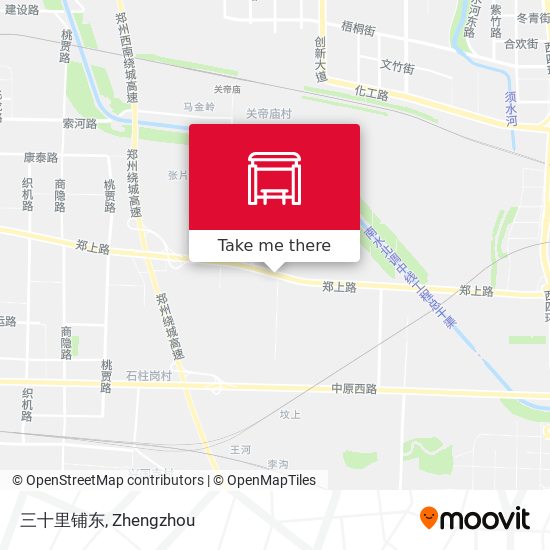 三十里铺东 map