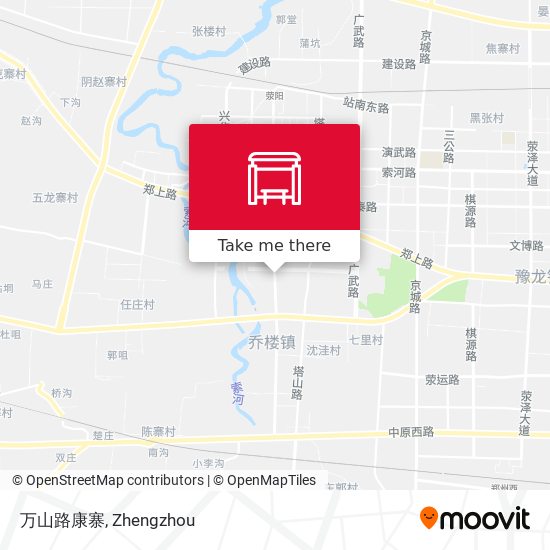 万山路康寨 map