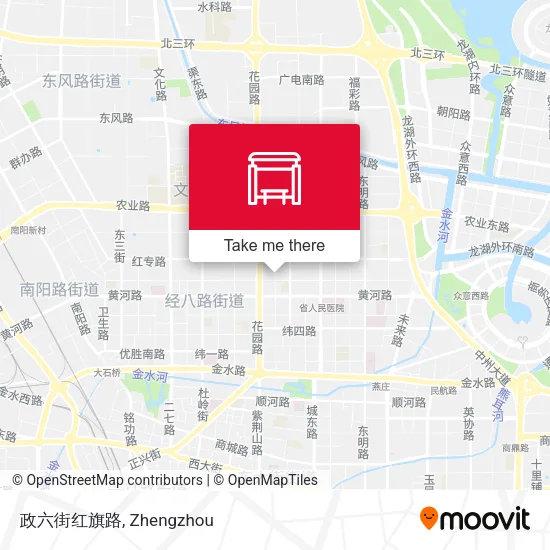 政六街红旗路 map