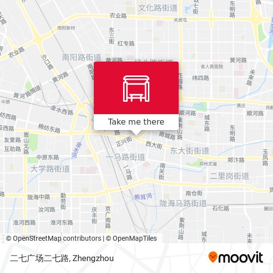 二七广场二七路 map