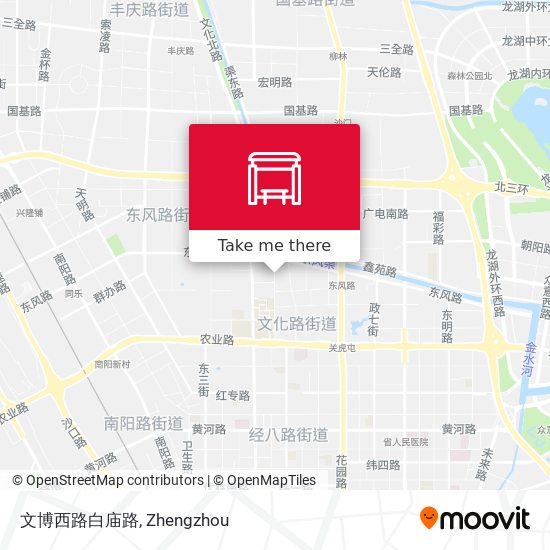 文博西路白庙路 map