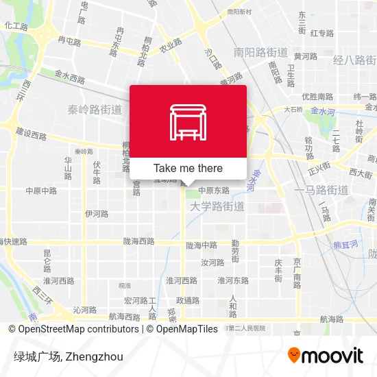 绿城广场 map