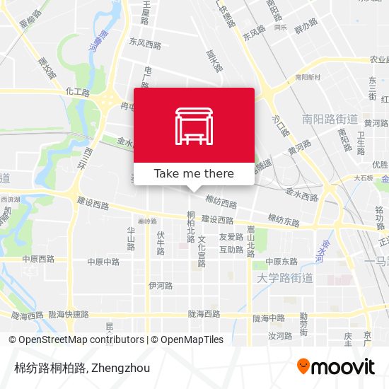 棉纺路桐柏路 map
