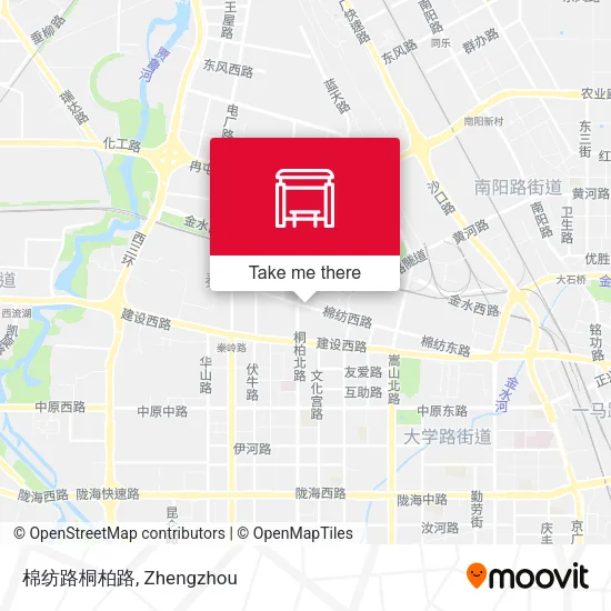 棉纺路桐柏路 map