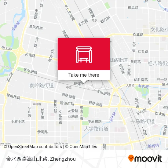 金水西路嵩山北路 map