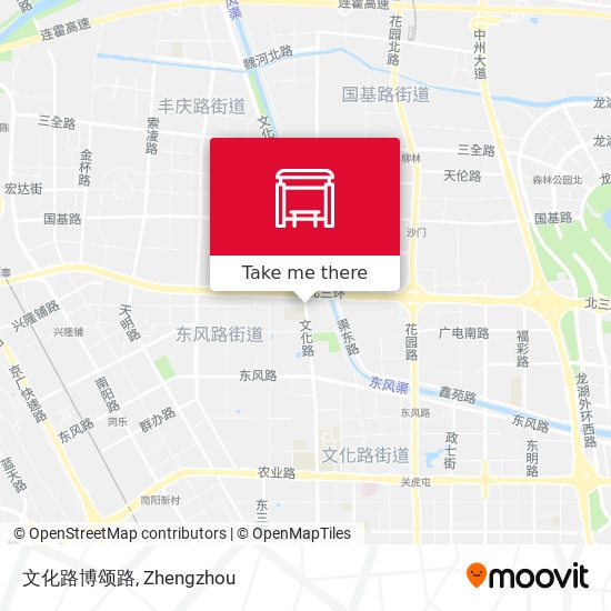 文化路博颂路 map