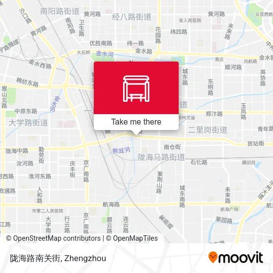陇海路南关街 map