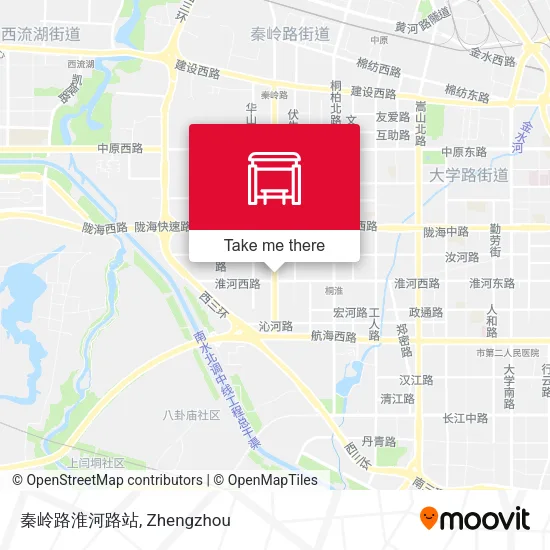 秦岭路淮河路站 map