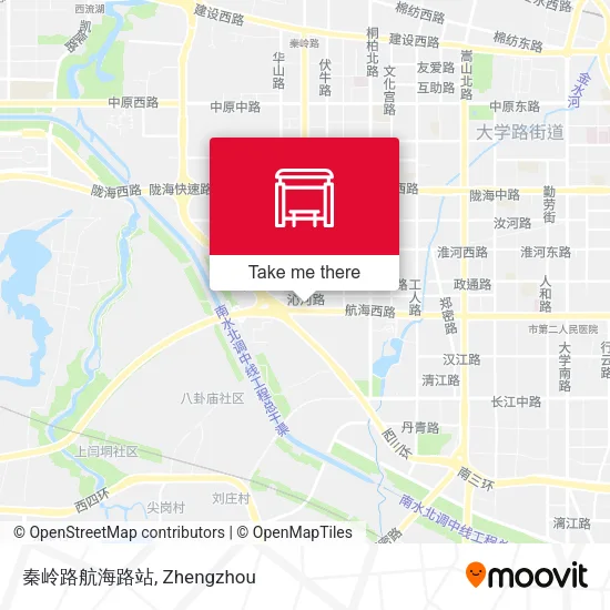 秦岭路航海路站 map