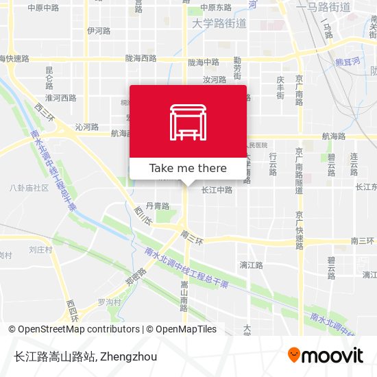 长江路嵩山路站 map