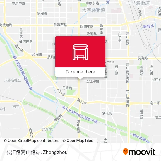 长江路嵩山路站 map
