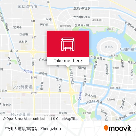 中州大道晨旭路站 map