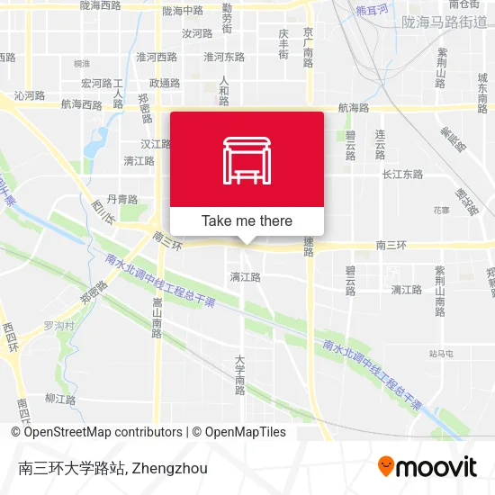 南三环大学路站 map