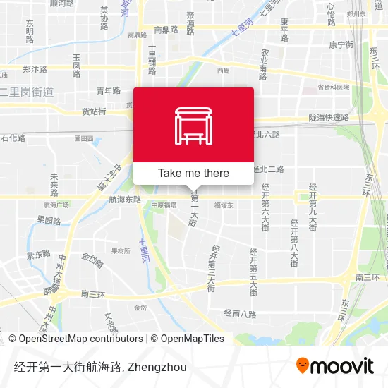 经开第一大街航海路 map