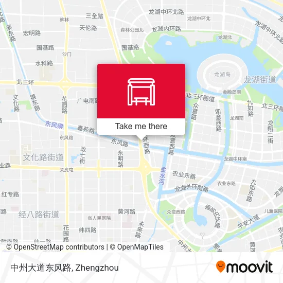 中州大道东风路 map