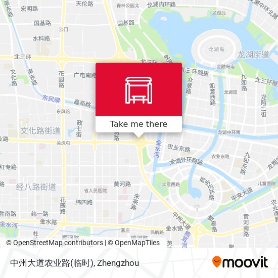 中州大道农业路(临时) map