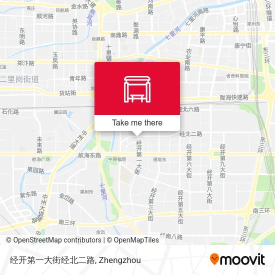 经开第一大街经北二路 map
