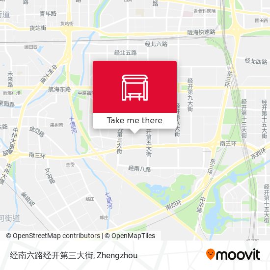经南六路经开第三大街 map