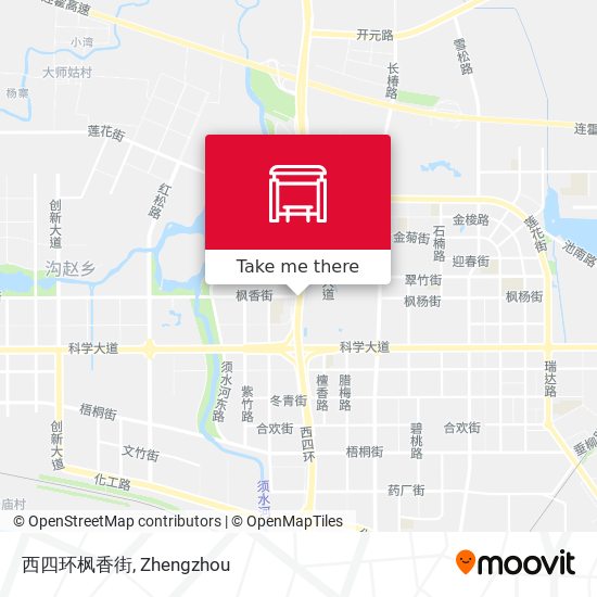 西四环枫香街 map