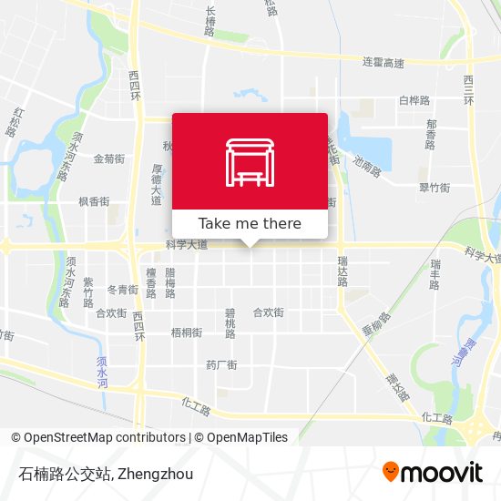 石楠路公交站 map