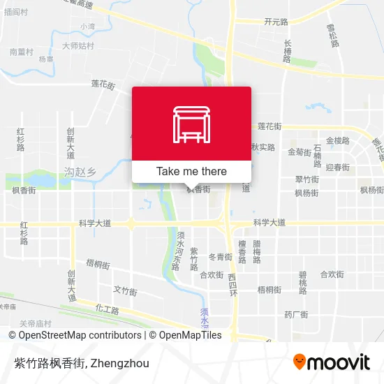 紫竹路枫香街 map