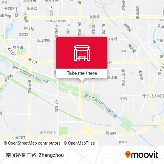 南屏路京广路 map