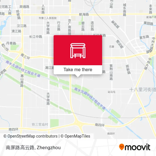 南屏路高云路 map