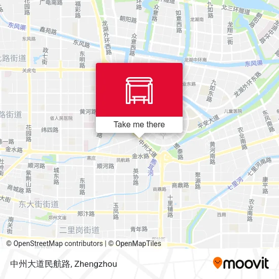 中州大道民航路 map