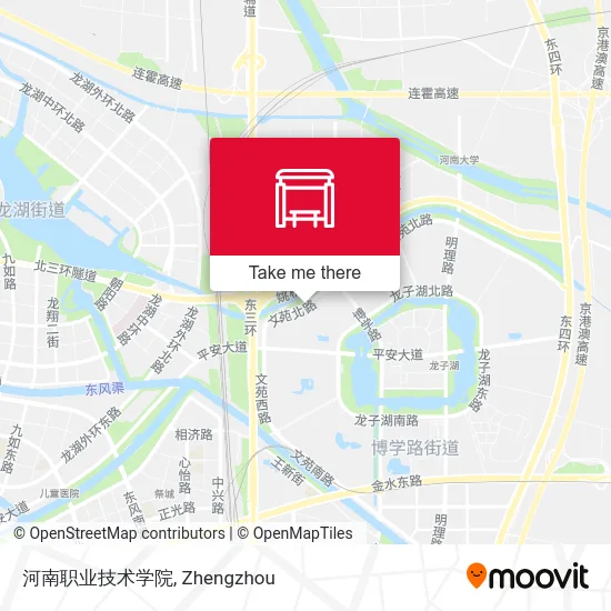 河南职业技术学院 map