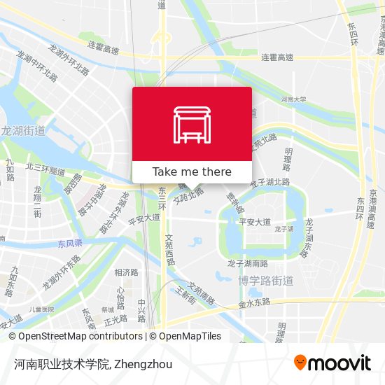 河南职业技术学院 map