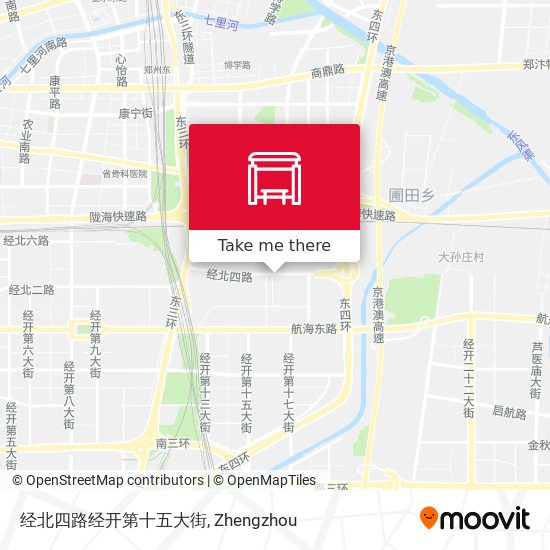 经北四路经开第十五大街 map